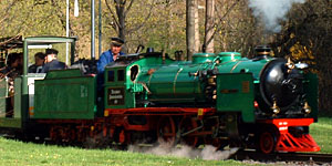 Parkeisenbahn Dampflok
